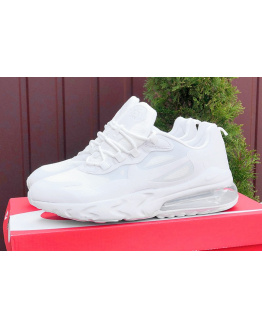 Мужские кроссовки Nike Air Max 270 React белые