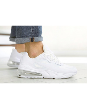 Мужские кроссовки Nike Air Max 270 React белые