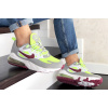 Купить Мужские кроссовки Nike Air Max 270 React серые с неоново-салатовым