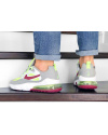 Купить Чоловічі кросівки Nike Air Max 270 React сірі с неоново-салатовым