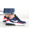 Мужские кроссовки Nike Air Max 270 React синие с белым