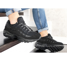 Купить Мужские кроссовки Nike Air Max 95 черные (black) в Украине