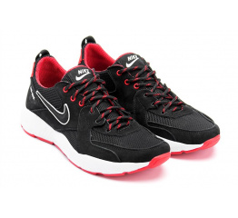 Купить Мужские кроссовки Nike Air Max черные с белым и красным в Украине