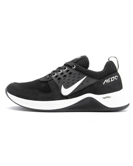 Мужские кроссовки Nike Air Max черные с белым