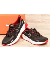 Купить Мужские кроссовки Nike Air Max черные с красным (black/red)
