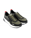 Купить Мужские кроссовки Nike Air Max зеленые с черным (olive/black)