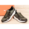 Купить Мужские кроссовки Nike Air Max зеленые с черным (olive/black)