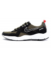 Мужские кроссовки Nike Air Max зеленые с черным