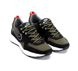 Купить Мужские кроссовки Nike Air Max зеленые с черным в Украине