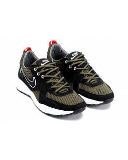 Мужские кроссовки Nike Air Max зеленые с черным