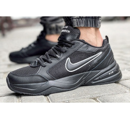 Мужские кроссовки Nike Air Monarch IV black (черные)