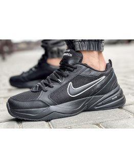 Мужские кроссовки Nike Air Monarch IV black (черные)