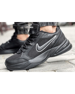 Мужские кроссовки Nike Air Monarch IV black (черные)