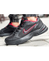 Купить Мужские кроссовки Nike Air Monarch IV black-red (черные с красным)