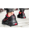 Купить Мужские кроссовки Nike Air Monarch IV black-red (черные с красным)