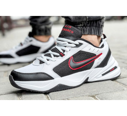 Купить Мужские кроссовки Nike Air Monarch IV white-black (белые с красным)