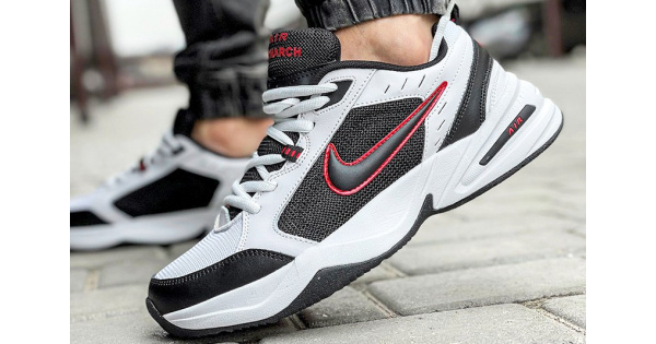 White nike cheap air monarch