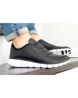Мужские кроссовки Nike Free 5.0 черные (black)