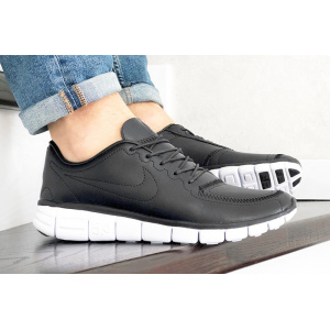 Мужские кроссовки Nike Free 5.0 черные (black)