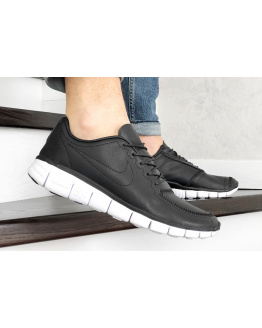 Мужские кроссовки Nike Free 5.0 черные (black)