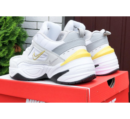 Купить Мужские кроссовки Nike M2K Tekno белые с желтым в Украине