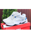 Мужские кроссовки Nike M2K Tekno серые с белым
