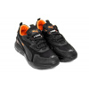 Купить Мужские кроссовки Puma черные с оранжевым