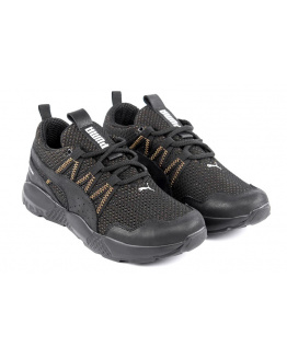 Мужские кроссовки Puma H20 Drain черные с хаки (black/khaki)