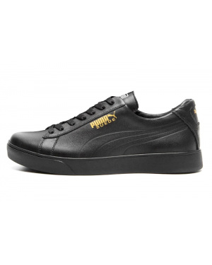 Мужские кроссовки Puma Suede черные (black)