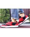 Мужские кроссовки Reebok Club C 85 красные с черным
