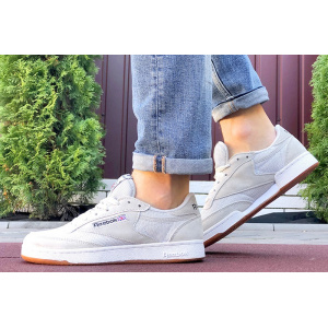 Чоловічі кросівки Reebok Club C 85 счетло-сірі