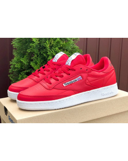 Мужские кроссовки Reebok Club C 85 Shoes красные