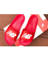 Мужские шлепанцы New Balance красные