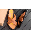 Купить Мужские шлепанцы Timberland коричневые