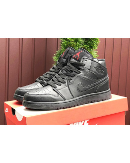 Мужские высокие кроссовки Nike Air Jordan 1 Retro High OG черные