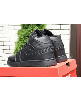 Мужские высокие кроссовки Nike Air Jordan 1 Retro High OG черные