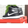 Купить Мужские высокие кроссовки Nike Air Jordan 1 Retro High OG черные с белым