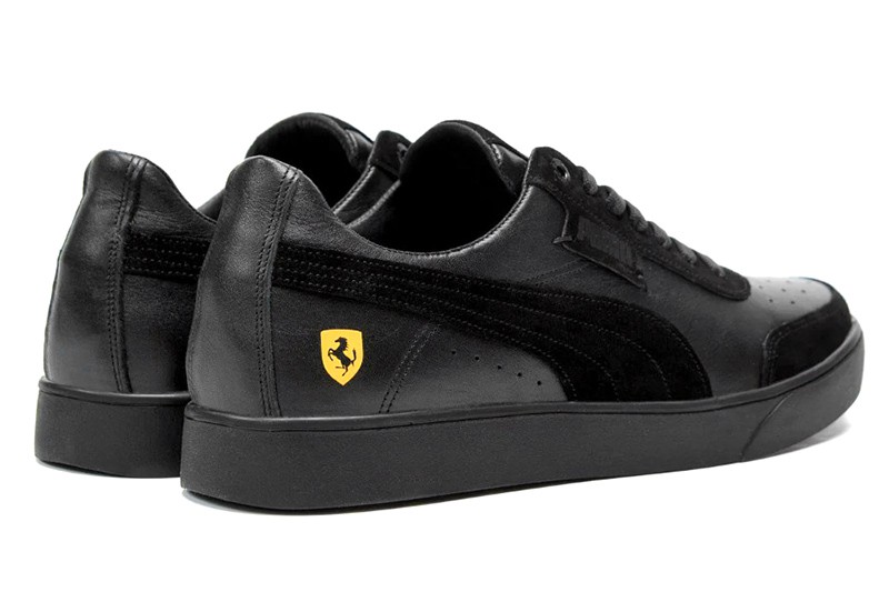 Puma ferrari black shoes sale