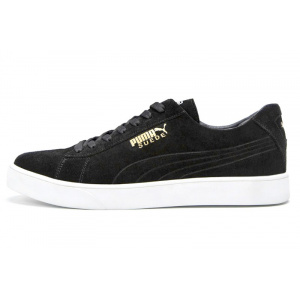 Купить Мужские кроссовки Puma Suede черные (black seude)