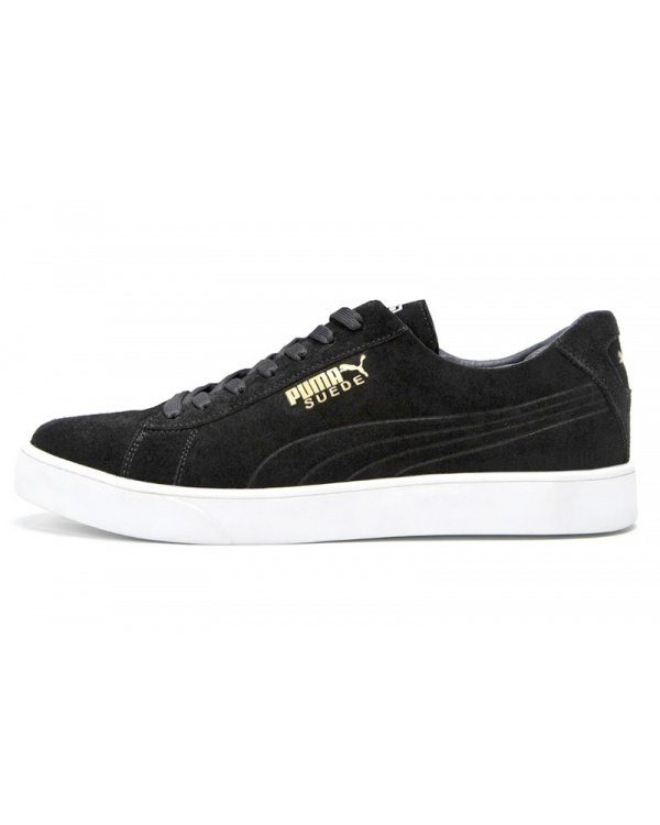 Мужские кроссовки Puma Suede черные (black seude)