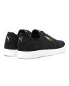 Купить Мужские кроссовки Puma Suede черные (black seude)