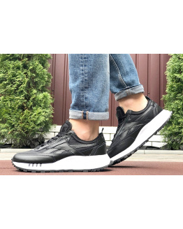 Мужские кроссовки Reebok Classic Leather Legacy черные с белым