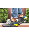 Мужские кроссовки Reebok Classic Leather Legacy черные с желтым
