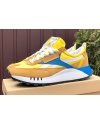 Купить Мужские кроссовки Reebok Classic Leather Legacy коричневые с желтым