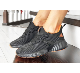 Купить Женские кроссовки Adidas AlphaBOUNCE Instinct черные с оранжевым