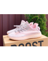 Женские кроссовки Adidas Yeezy Boost 350 V2 розовые
