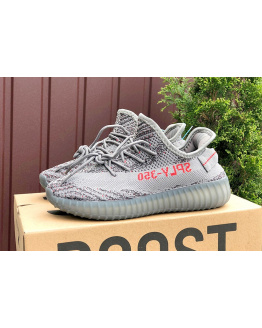 Женские кроссовки Adidas Yeezy Boost 350 V2 SPLY-350 серые