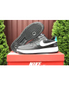 Купить Женские кроссовки Nike Air Force 1 Low 07 LE Starfish черные с белым и бирюзовым