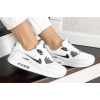 Купить Женские кроссовки Nike Air Max 90 белые с черным