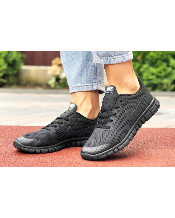 Женские кроссовки Nike Free 3.0 V2 черные